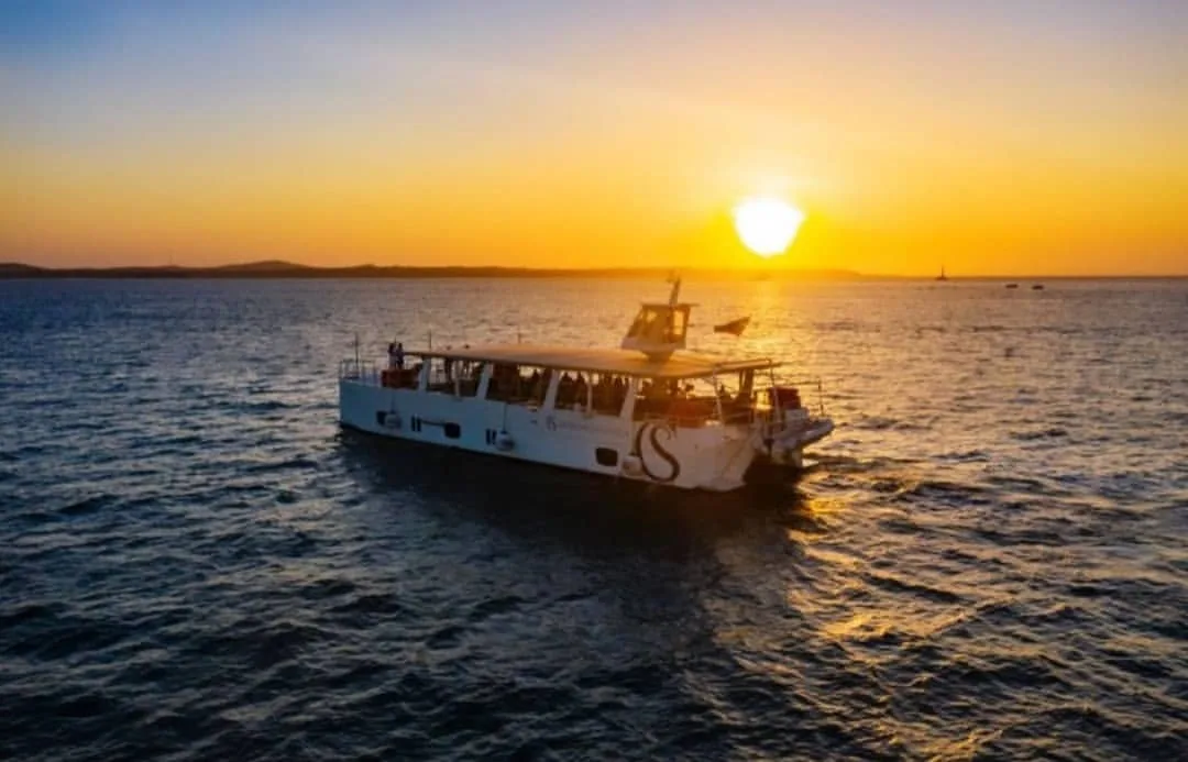 Atardecer Catamaran san Juan